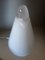 Lámpara de mesa Iceberg vintage de vidrio opalino de SCE, años 70, Imagen 5