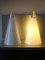 Lámparas de mesa Iceberg de vidrio opalino de SCE, años 70. Juego de 2, Imagen 7