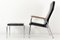 Verstellbarer schweizerischer Sessel & Fußhocker von Embru, 1950er 2
