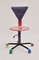 Colorful Adjustable Desk Chair, 1980s, Image 1