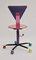 Colorful Adjustable Desk Chair, 1980s, Image 9