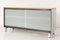 Dutch Sideboard with Glass Sliding Doors from Gispen, 1950s 2