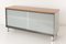 Dutch Sideboard with Glass Sliding Doors from Gispen, 1950s, Image 13