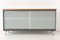 Dutch Sideboard with Glass Sliding Doors from Gispen, 1950s 12