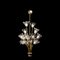 Large Pyra Brass Chandelier by Emil Stejnar for Rupert Nikoll, 1950s 6