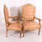 Fauteuils Dorés Gustaviens Antiques, Set de 2 4