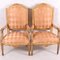 Fauteuils Dorés Gustaviens Antiques, Set de 2 2