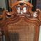 Antique Spanish Carved Walnut Armchair, Image 3