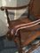 Antique Spanish Carved Walnut Armchair 6