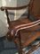 Antique Spanish Carved Walnut Armchair, Image 6
