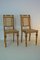 Antike Jugendstil Stühle aus Korbgeflecht, 2er Set 1