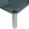 Mid-Century Modern Smoked Glass & Chrome Coffee Table by Mario Bellini, Image 4