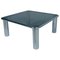 Mid-Century Modern Smoked Glass & Chrome Coffee Table by Mario Bellini, Image 1
