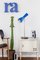 Lampe de Bureau Wormhole en Aluminium Bleu par Simone Calcinai pour Brass Brothers 3