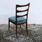 Sculptural Walnut & Emerald Velvet Dining Chairs by Paolo Buffa, 1948, Set of 4 17