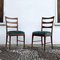 Sculptural Walnut & Emerald Velvet Dining Chairs by Paolo Buffa, 1948, Set of 4 8