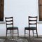 Sculptural Walnut & Emerald Velvet Dining Chairs by Paolo Buffa, 1948, Set of 4 10
