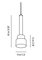 Lampe à Suspension Blossom Anthology Double Cylindre par Pierangelo Orecchioni pour Brass Brothers 5