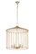 Small Cage Chain Chandelier by Niccolo De Ruvo for Brass Brothers 1