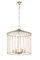 Medium Cage Chain Chandelier by Niccolo De Ruvo for Brass Brothers, Image 1