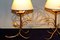 French Art Nouveau Style Table Lamps, 1920s, Set of 2 3