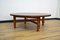 Large Round Mid-Century Italian Teak Coffee Table, 1950s 4