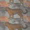 Revêtement Mural en Tissu Walking Leopards 2 par Chiara Mennini pour Midsummer-Milano 1