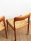 Mid-Century Danish Model 75 Dining Chairs by Niels O. Møller for J.L. Møllers, 1960s, Set of 2, Image 10