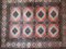Vintage Handmade Uzbek Bukhara Rug, 1960s, Image 11
