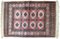 Vintage Handmade Uzbek Bukhara Rug, 1960s, Image 2