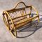 Rattan Magazine Rack, 1960s, Image 1