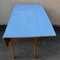 Blauer Tisch aus Resopal, 1952 5