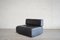 Vintage Modular Leather Sofa Black 9