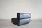 Vintage Modular Leather Sofa Black, Image 12