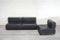 Vintage Modular Leather Sofa Black, Image 44