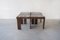 Modular Stackable Solid Wood Coffee Tables by Gianfranco Frattini for Cassina, 1965, Set of 4 3