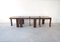 Modular Stackable Solid Wood Coffee Tables by Gianfranco Frattini for Cassina, 1965, Set of 4, Image 4