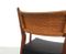 Woven Cane & Teak Dining Chairs, 1960s, Set of 4, Image 7