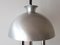 Lámpara colgante era espacial de acero cromado y cepillado, años 70, Imagen 4