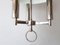 Space Age Brushed & Chrome-Plated Steel Pendant Light, 1970s, Image 7