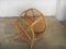 Vintage Italian Rattan & Wicker Coffee Table, Image 4