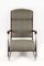 Vintage Bauhaus Cantilever Armchair in Checkered Grey Fabric, 1940s, Image 10