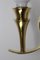 Art Deco Wandlampe aus Messing, 1920er 3