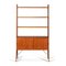 Danish Freestanding Teak Wall Unit by Kurt Ostervig, 1960s, Image 1