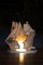 Robinia Wood Vulkan Table Lamp from Natural Design 2