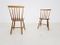 Teak Spindle Back Chairs from Pastoe, 1950s, Set of 2 3