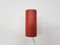 Red Minimal Wall Light or Sconce by J. J. M. Hoogervorst for Anvia, 1950s 5