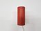 Rote minimalistische Wandlampe oder Wandleuchte von JJM Hoogervorst für Anvia, 1950er 5