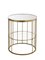 Round Tall Cage Coffee Table by Niccolo De Ruvo for Brass Brothers, Image 2
