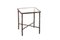 Small Square Rosehip Stalks Side Table from Brass Brothers 1
